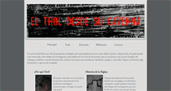Desktop Screenshot of eltroldesdesucaverna.com